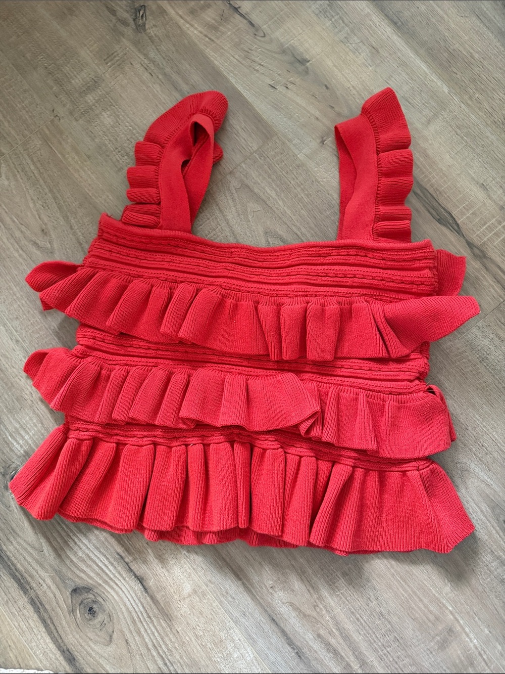 Ted Ruffled Knit Tank Dress - Picture 3 of 3